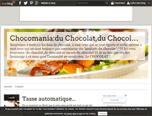 Tablet Screenshot of chocomania.over-blog.fr