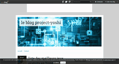 Desktop Screenshot of project-yoshi.over-blog.com