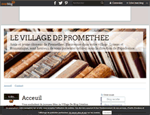 Tablet Screenshot of le-village-de-promethee.over-blog.com