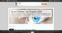 Desktop Screenshot of 4let2pattes.over-blog.com