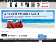 Tablet Screenshot of afrenchgirlinoxford.over-blog.com