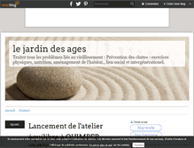 Tablet Screenshot of lejardindesages.over-blog.com