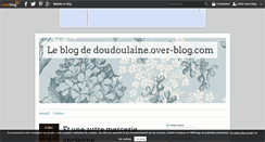 Desktop Screenshot of doudoulaine.over-blog.com