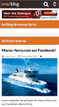 Mobile Screenshot of maroc-ferry.over-blog.com