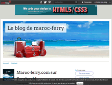 Tablet Screenshot of maroc-ferry.over-blog.com