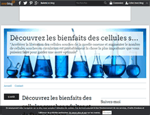 Tablet Screenshot of infos-cellulesouches.over-blog.com