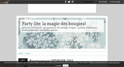 Desktop Screenshot of lamagiedesbougies.over-blog.com