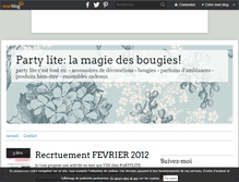 Tablet Screenshot of lamagiedesbougies.over-blog.com