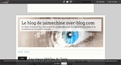 Desktop Screenshot of jaimechine.over-blog.com