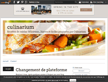 Tablet Screenshot of culinarium.over-blog.com