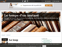 Tablet Screenshot of letemps-d-uninstant.over-blog.com