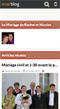 Mobile Screenshot of mariageracheletnicolas.over-blog.com