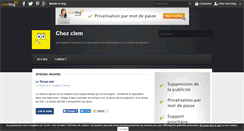 Desktop Screenshot of chezclem00.over-blog.com