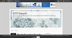 Desktop Screenshot of gto-fansub.over-blog.com