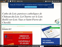 Tablet Screenshot of catho-du-loir.over-blog.com