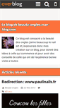 Mobile Screenshot of beauty-ongles.over-blog.com