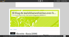 Desktop Screenshot of melobluewolverine.over-blog.com
