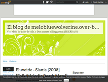 Tablet Screenshot of melobluewolverine.over-blog.com