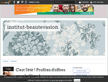 Tablet Screenshot of institut-beautevasion.over-blog.com