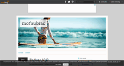 Desktop Screenshot of mot-aubrac.over-blog.fr