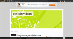 Desktop Screenshot of consultavidente.over-blog.es