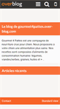 Mobile Screenshot of gourmet4pattes.over-blog.com