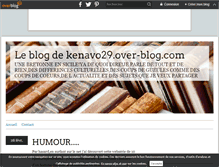 Tablet Screenshot of kenavo29.over-blog.com