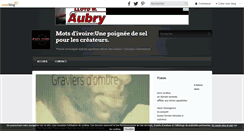 Desktop Screenshot of motsdivoire.over-blog.fr