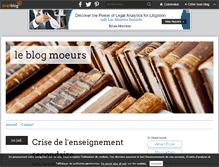 Tablet Screenshot of moeurs.over-blog.com