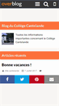 Mobile Screenshot of cantelande.over-blog.com