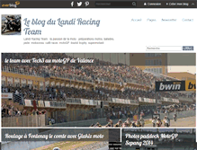 Tablet Screenshot of landiracingteam.over-blog.com