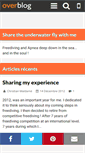 Mobile Screenshot of christianmaldame.over-blog.com