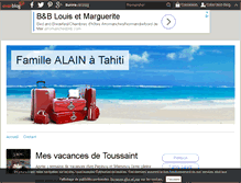 Tablet Screenshot of alain-family.over-blog.com