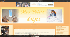 Desktop Screenshot of mespetitsdoigts.over-blog.com