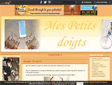 Tablet Screenshot of mespetitsdoigts.over-blog.com