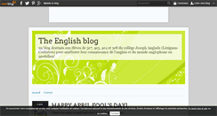 Desktop Screenshot of englishblog.janglade.over-blog.com