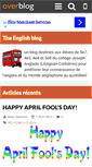 Mobile Screenshot of englishblog.janglade.over-blog.com