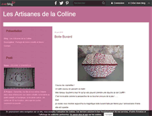 Tablet Screenshot of lesartisanesdelacoline.over-blog.com