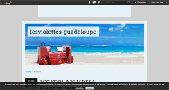 Desktop Screenshot of lesviolettes-guadeloupe.over-blog.com