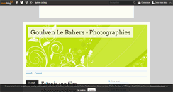 Desktop Screenshot of goulvenlebahers.over-blog.com