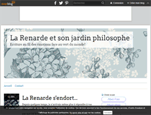 Tablet Screenshot of la-renarde.over-blog.com