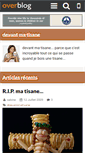 Mobile Screenshot of devantmatisane.over-blog.com