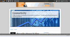 Desktop Screenshot of cosmeticity.over-blog.com