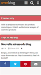 Mobile Screenshot of cosmeticity.over-blog.com