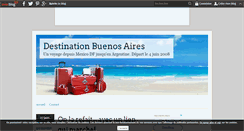 Desktop Screenshot of destination.buenosaires.over-blog.com