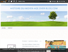 Tablet Screenshot of histoire-du-moyen-age.over-blog.com