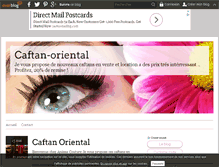 Tablet Screenshot of caftan-oriental.over-blog.fr