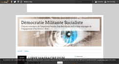 Desktop Screenshot of democratiemilitantesocialiste.over-blog.com