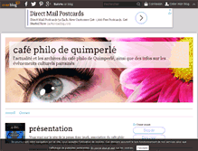 Tablet Screenshot of cafephiloquimperle.over-blog.com