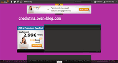 Desktop Screenshot of crealutins.over-blog.com
